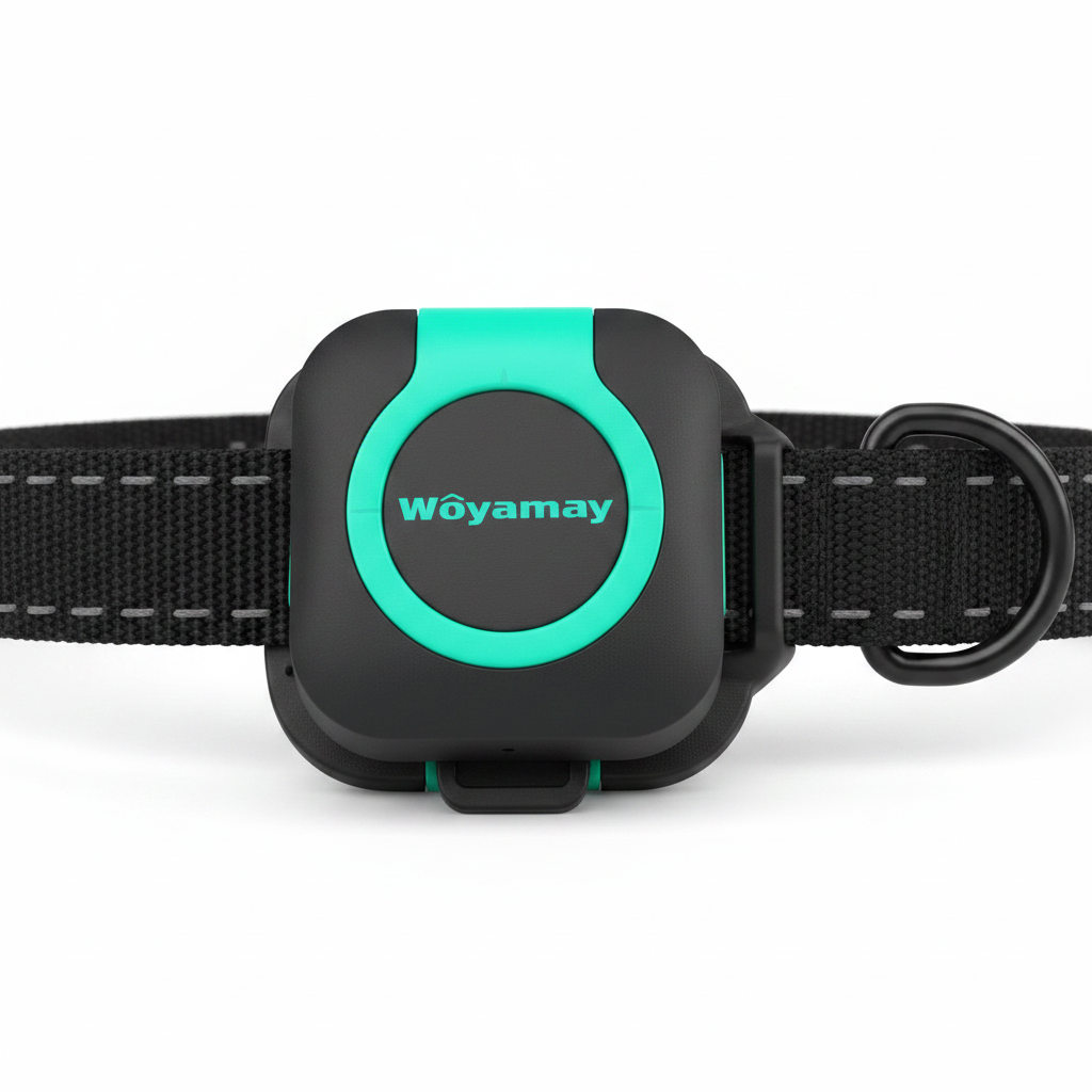 Woyamay Mini GPS Tracker for Dogs & Cats -Waterproof GPS Works with Any Collar